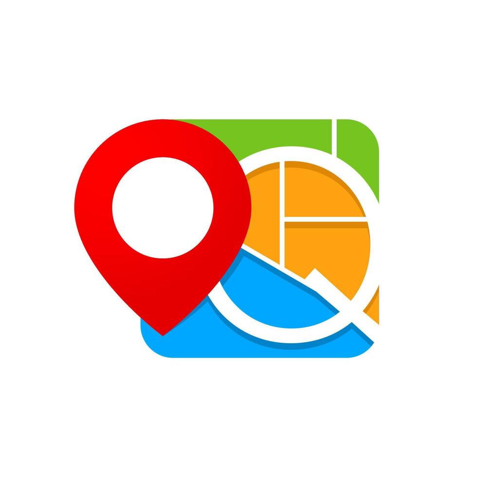 Initial Q City Maps vector
