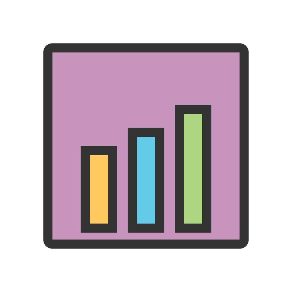 Assessment Filled Line Icon vector