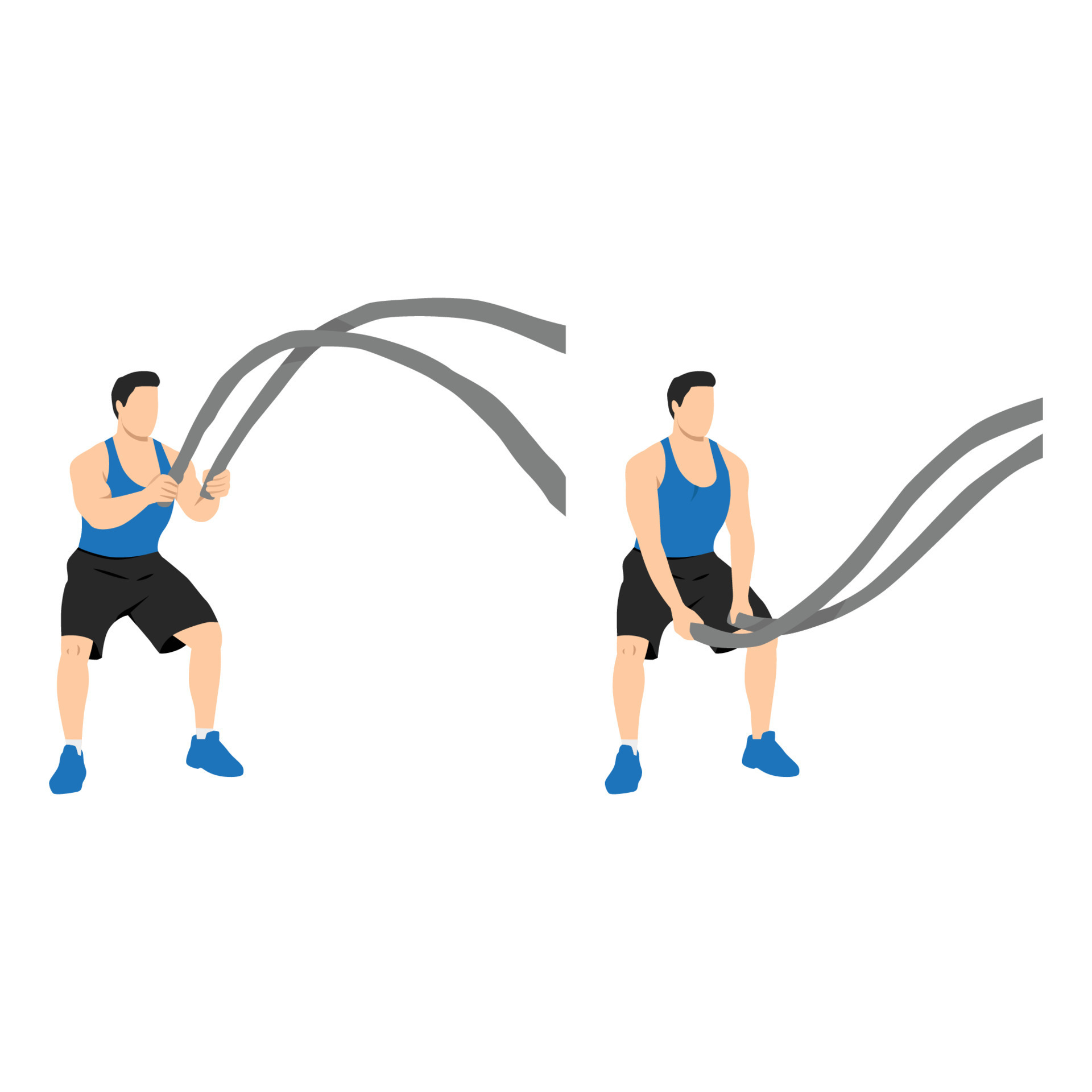 Battle rope waves sale
