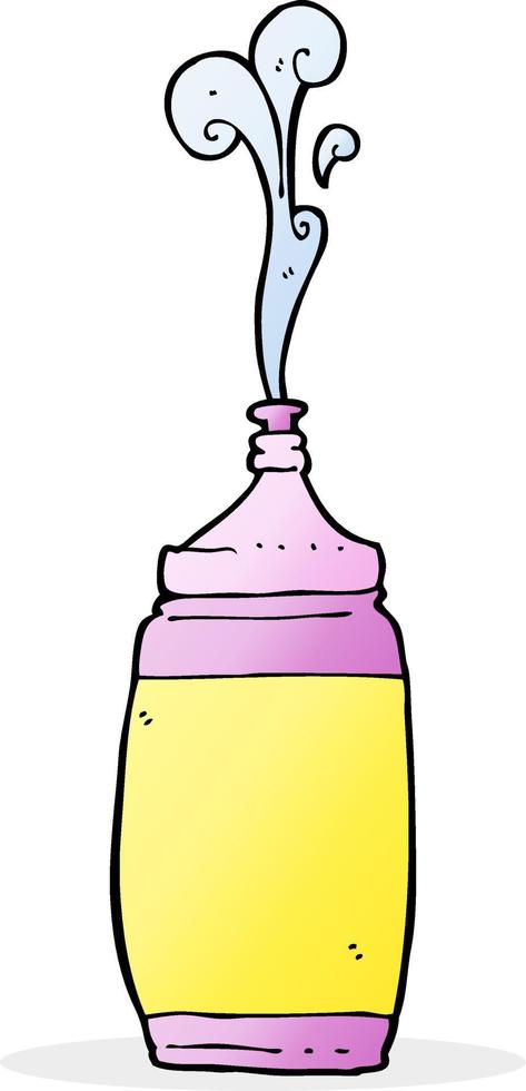 cartoon water bottle vector