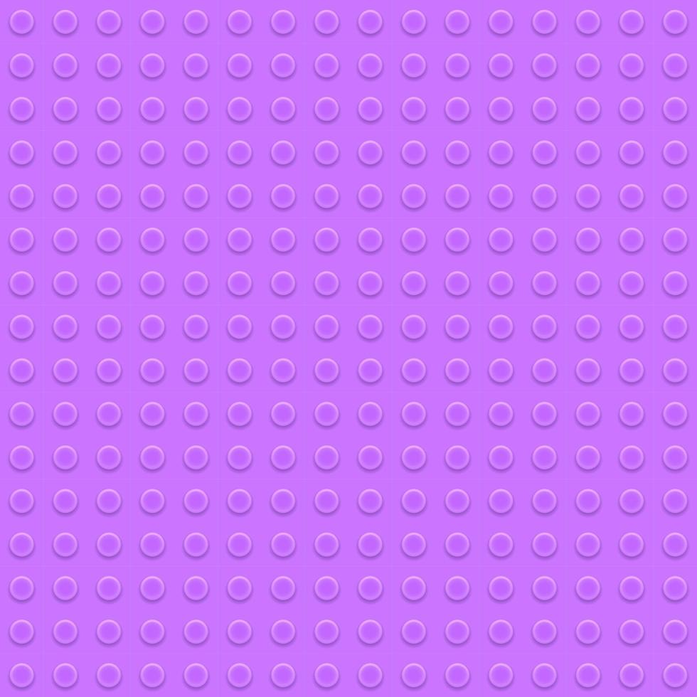 Purple plastic constructor seamless. Vector