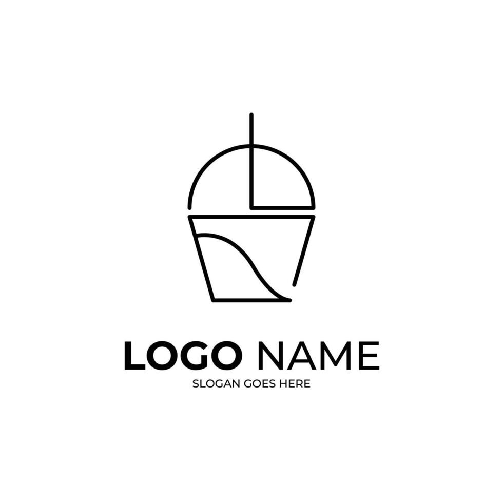 Fresh Drink Restaurant Logo vector