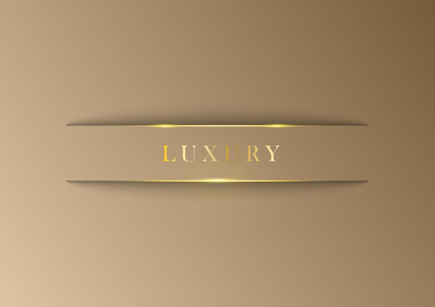 Abstract golden luxury backgrounds with light effected. Vector geometric graphic elements of stripe lines and shadow for poster, flyer, brochure, presentation, template, banner.