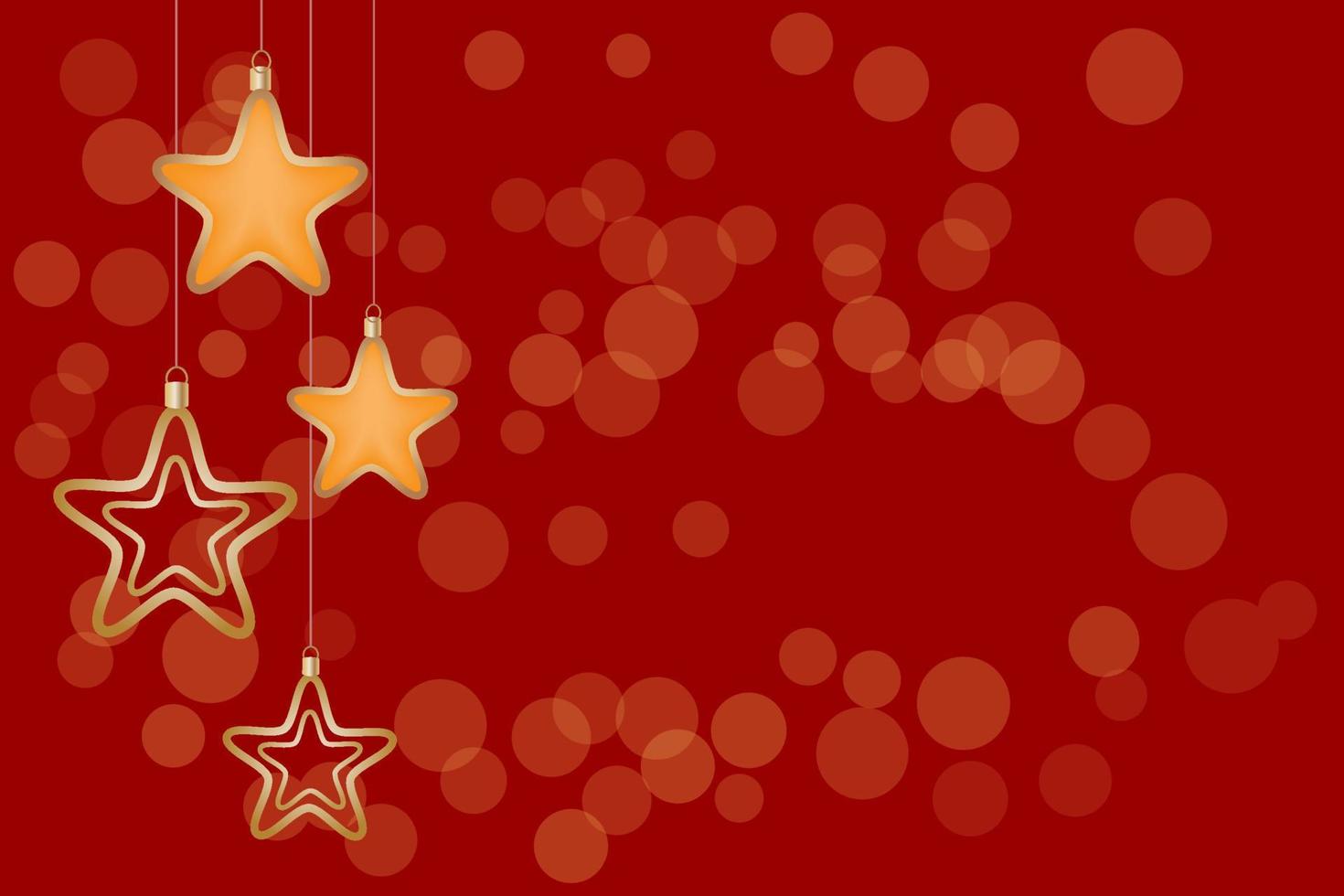 Christmas festive background with Christmas decorations. vector