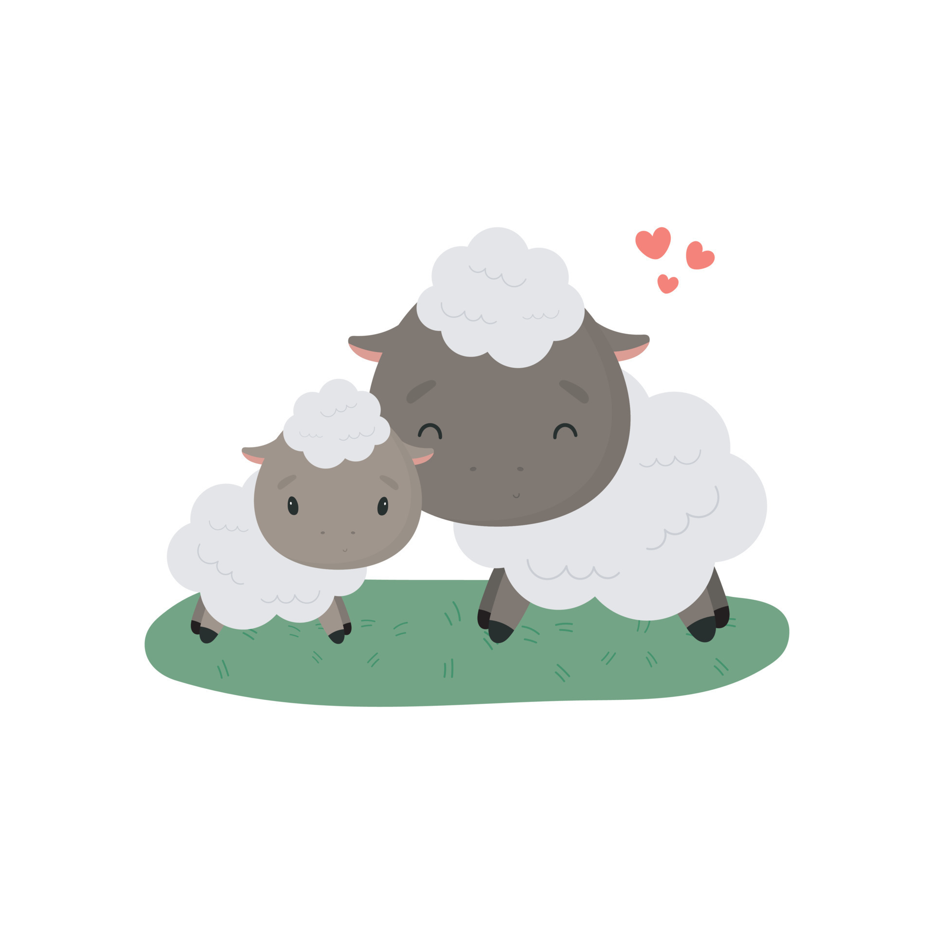 Cute Sheep with baby. Cartoon style. Vector illustration. For kids stuff, card, posters, banners, children books, printing on the pack, printing on clothes, fabric, wallpaper, textile or dishes. 8634357 Vector Art at Cute Sheep with baby. Cartoon style. Vector illustration. For kids stuff, card, posters, banners, children books, printing on the pack, printing on clothes, fabric, wallpaper, textile or dishes. 8634357 Vector Art at