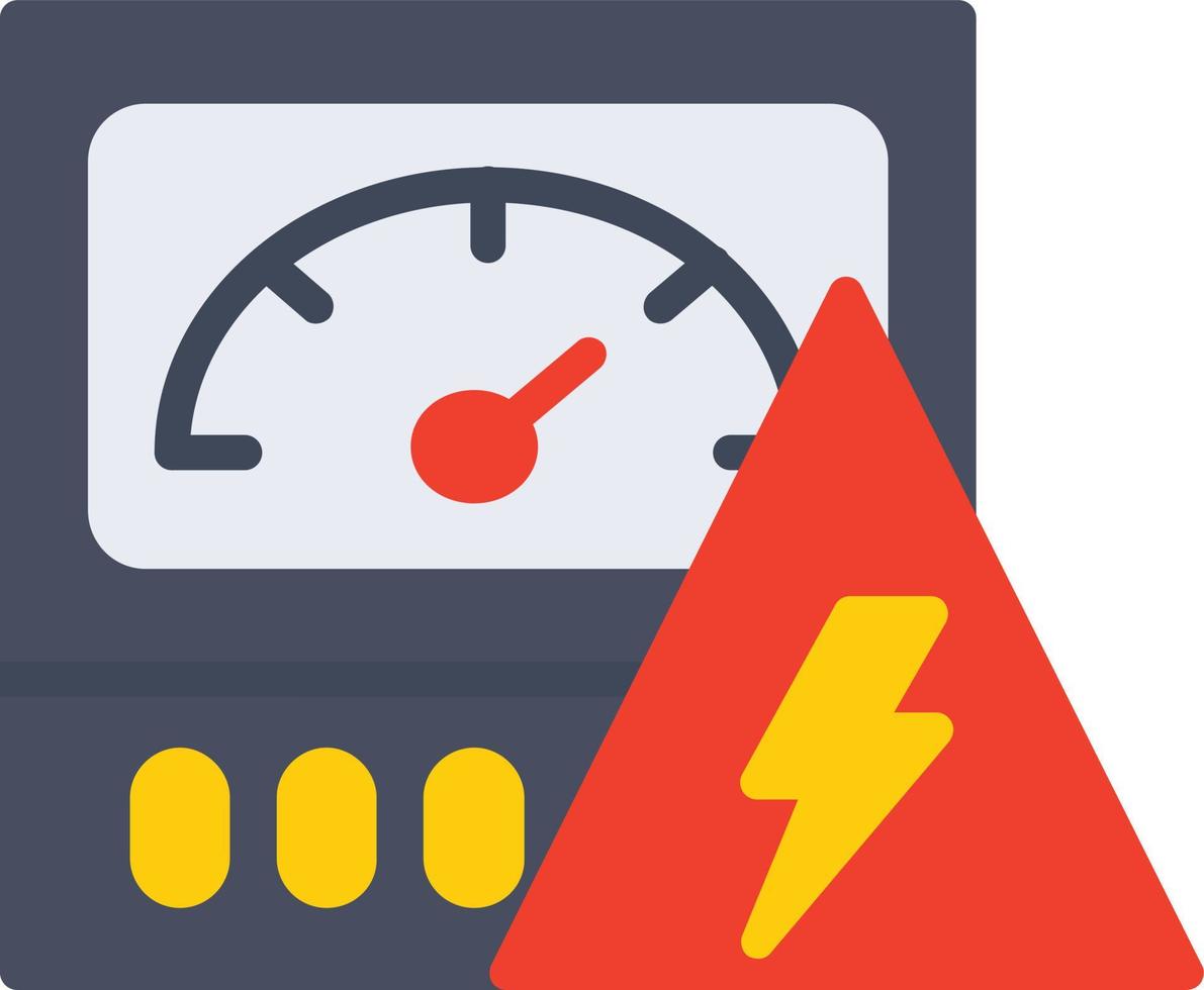 Electric Meter Icon vector