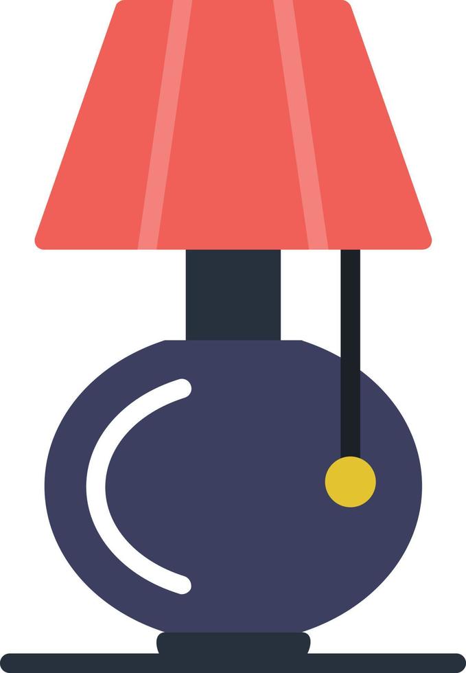 Table Lamp Icon vector