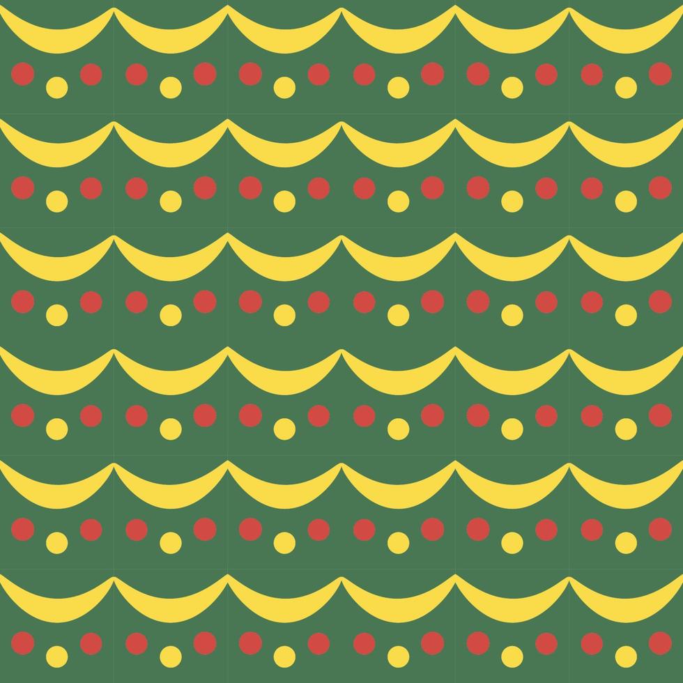 Seamless background with garland. Christmas. New Year. vector