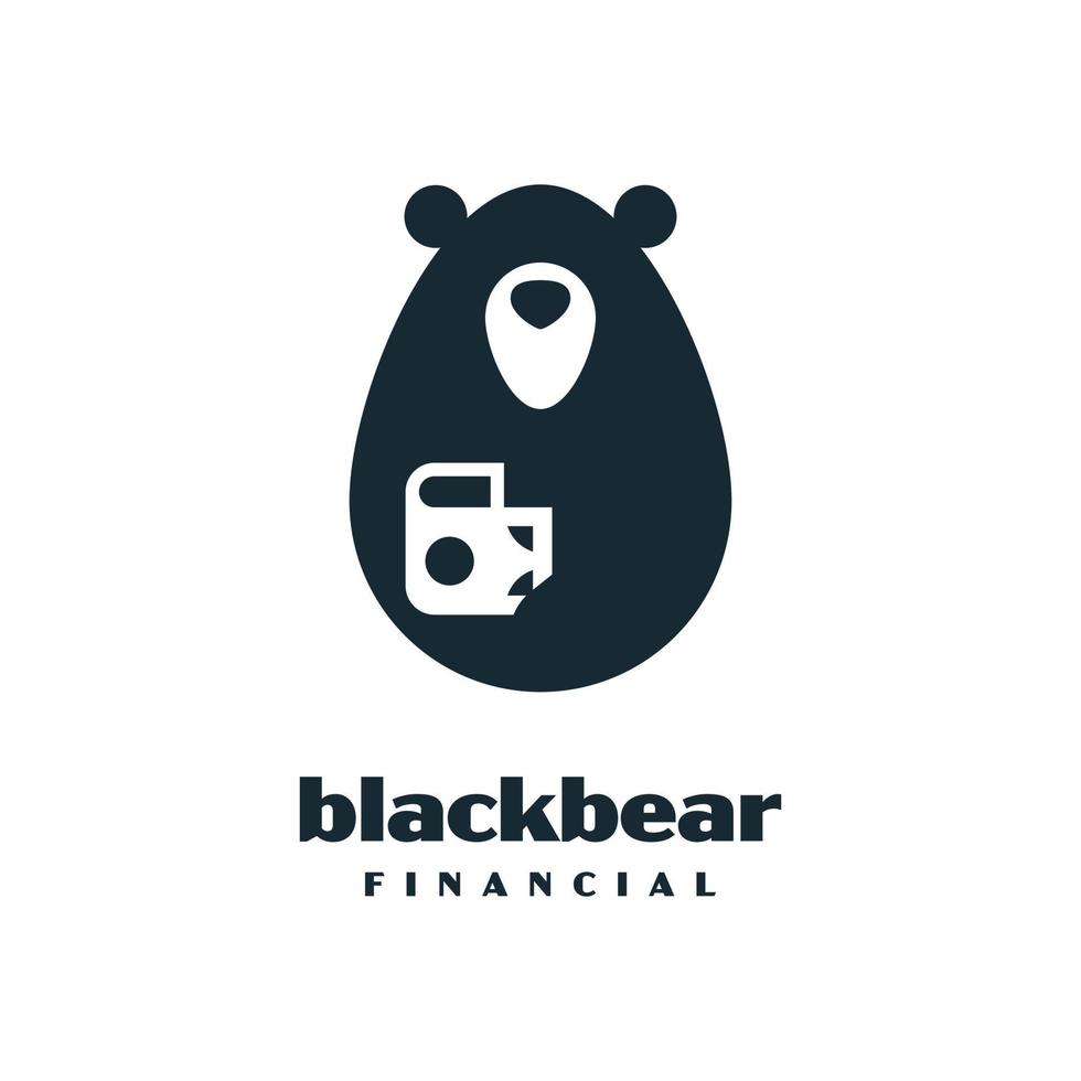 Black Bear Financial vector