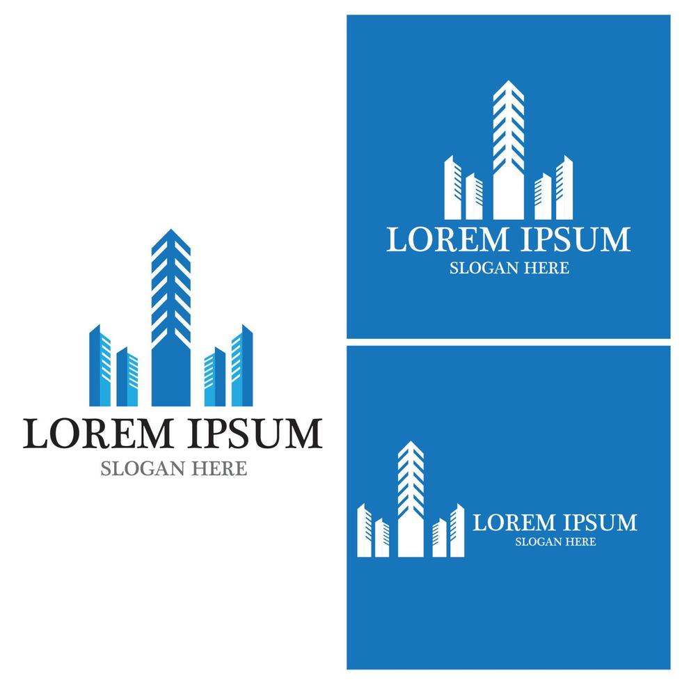 Property and Construction Logo design vector