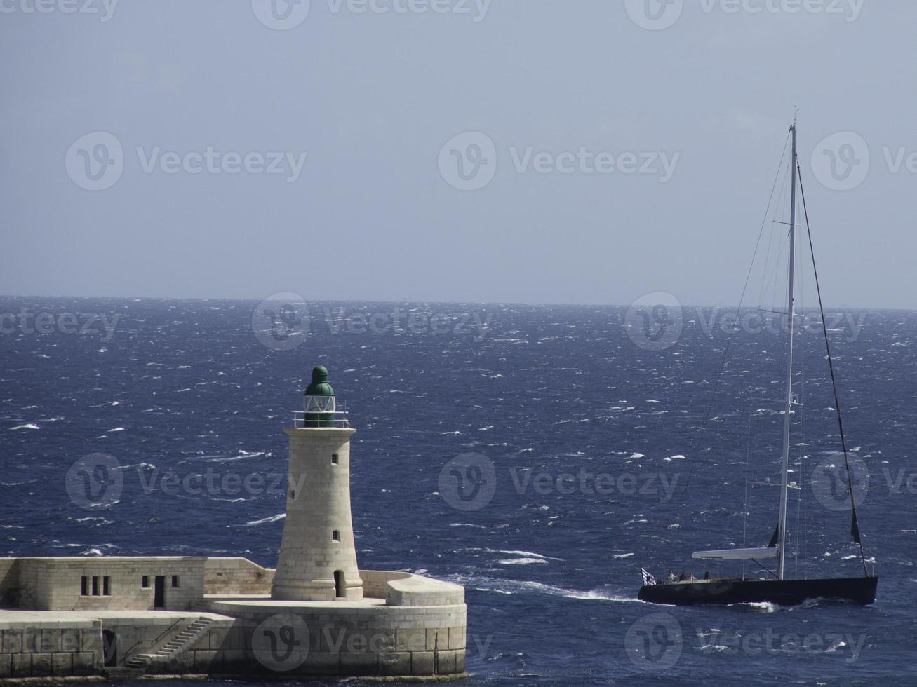 The city of Valetta on Malta island photo