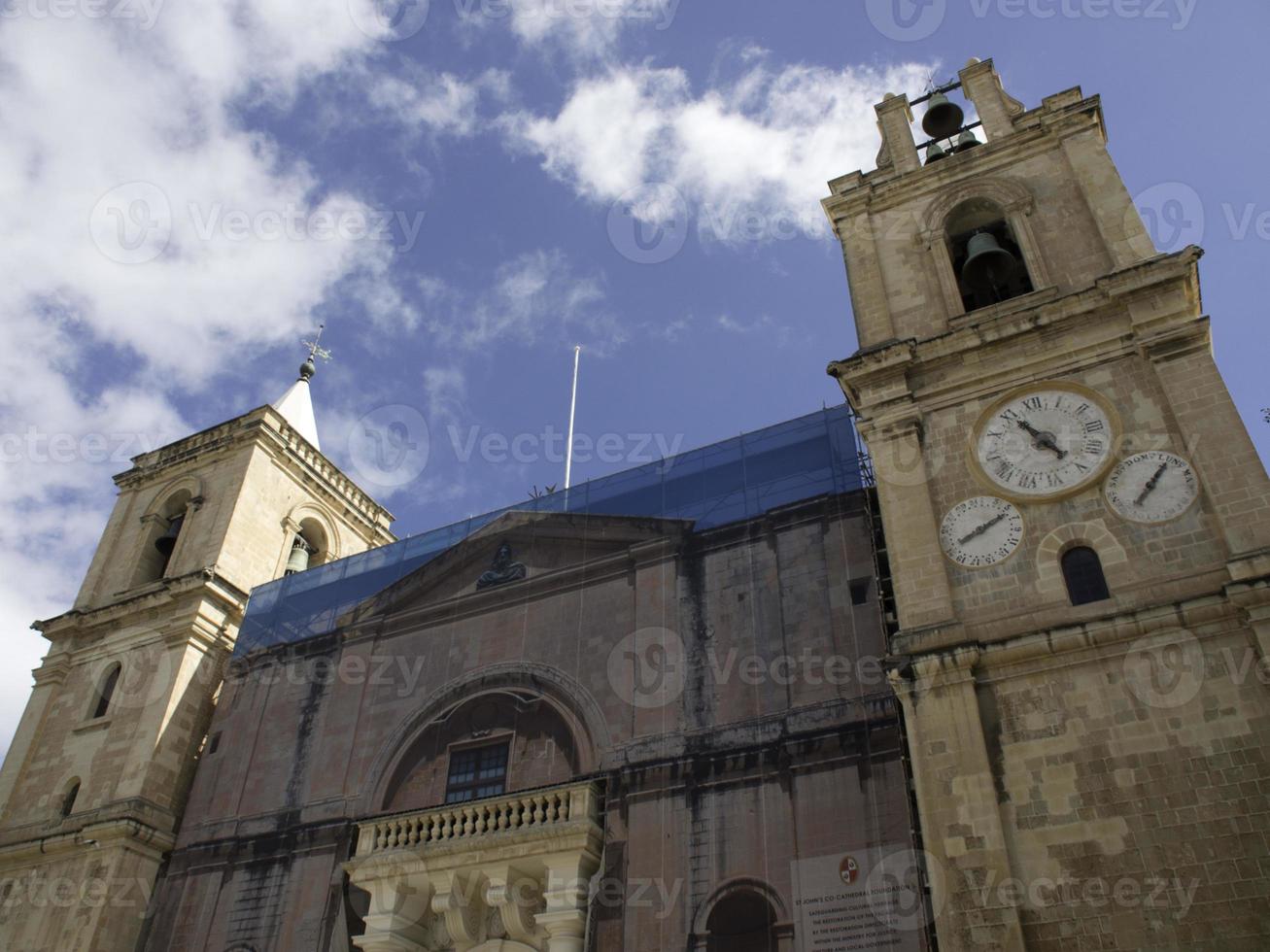 The city of Valetta on Malta island photo