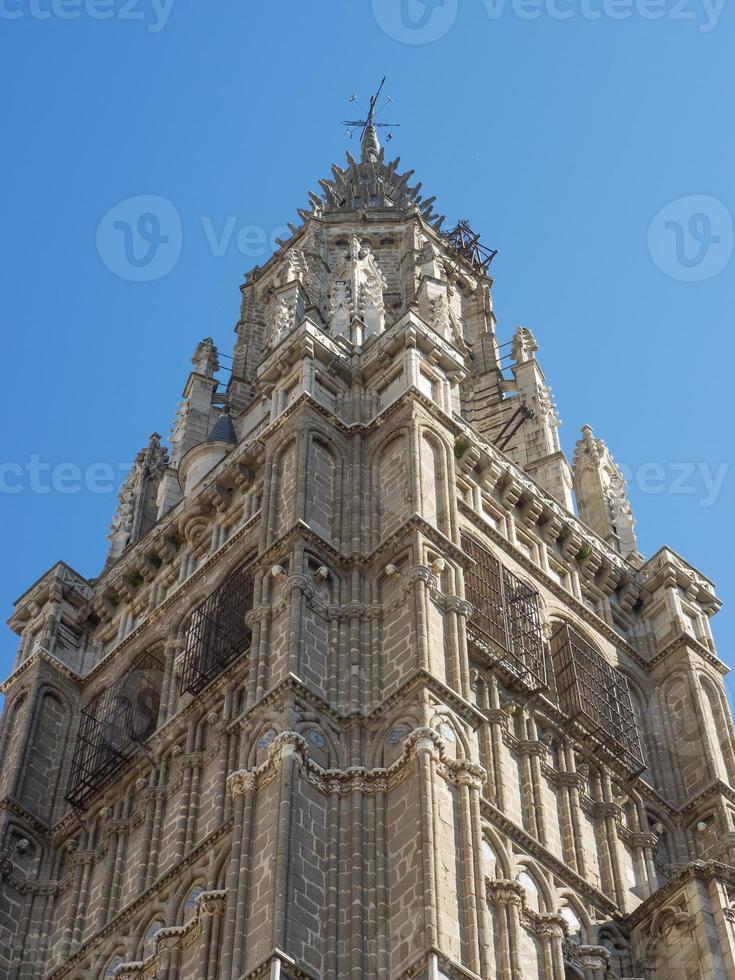 la ciudad vieja de toledo en españa foto