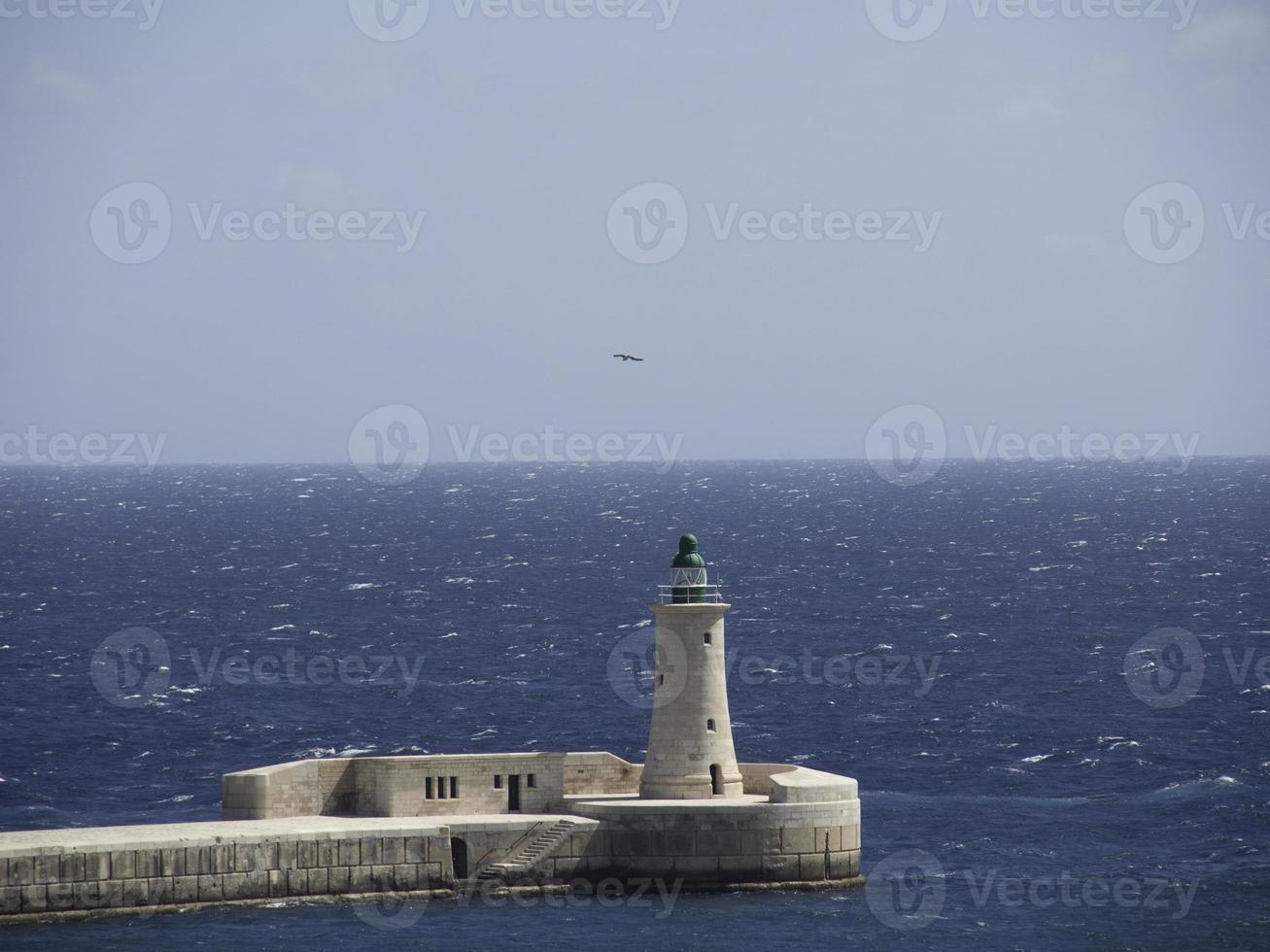The city of Valetta on Malta island photo