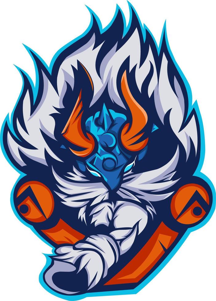 esport logos, moba game characters, for squad games, esports teams, vector