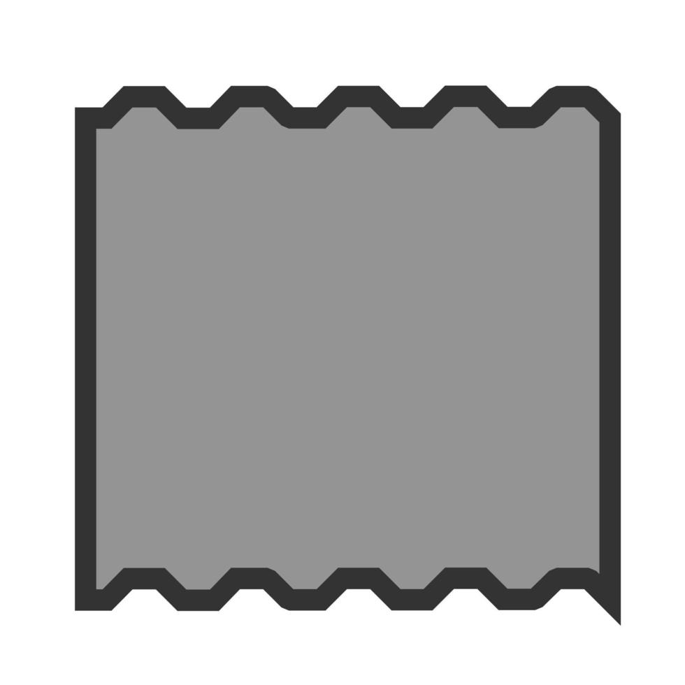 Metal Sheet Filled Line Icon vector