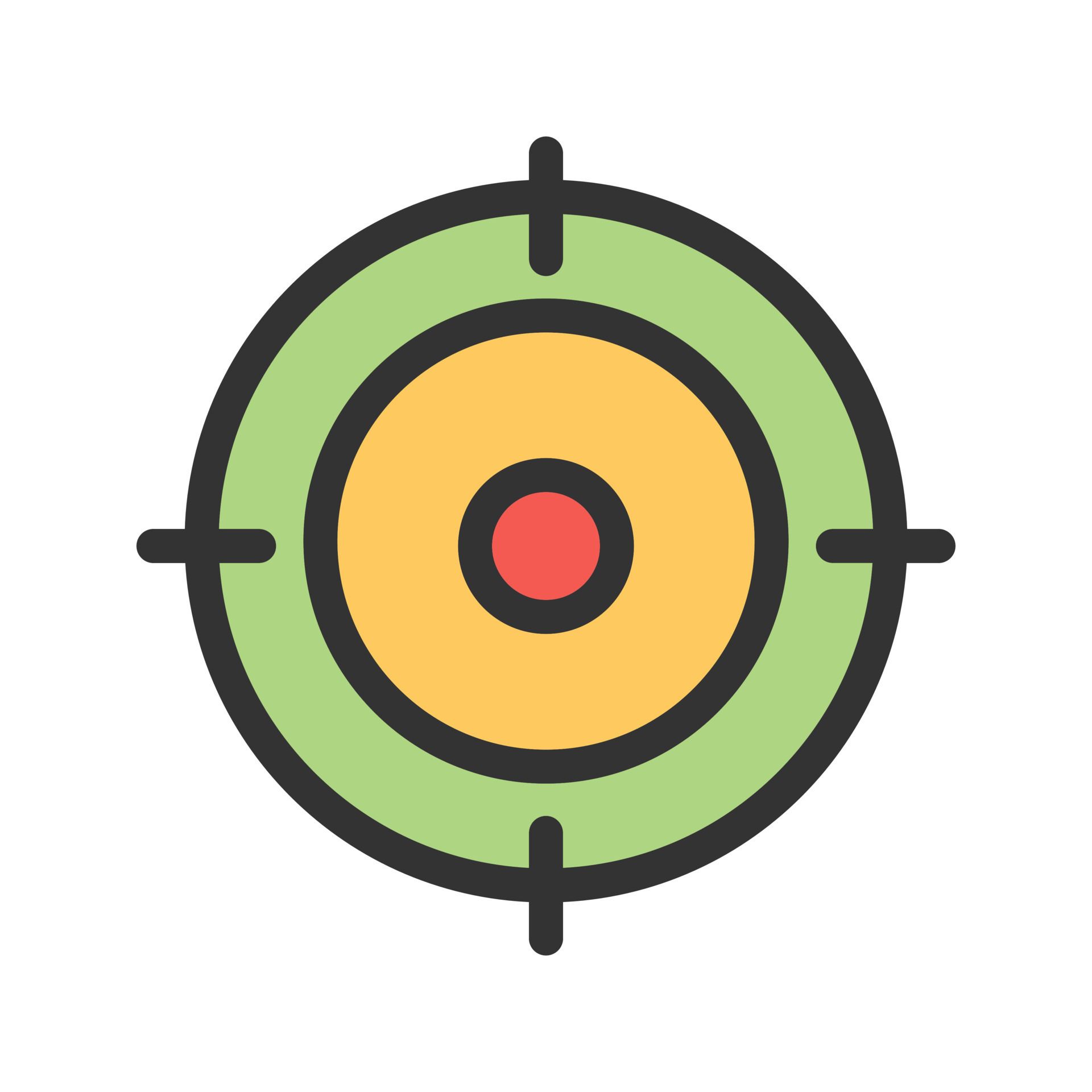 Target Location II Filled Line Icon 8642795 Vector Art at Vecteezy