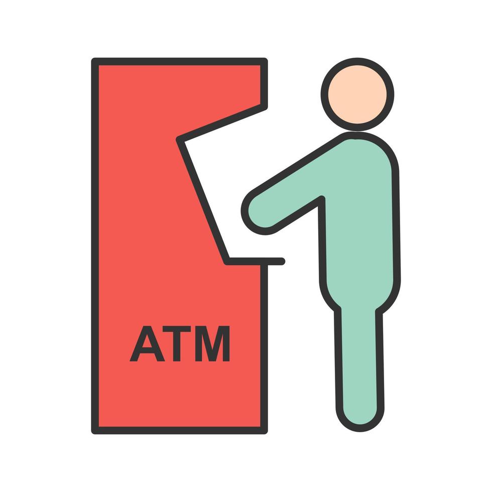 Transaction Filled Line Icon vector