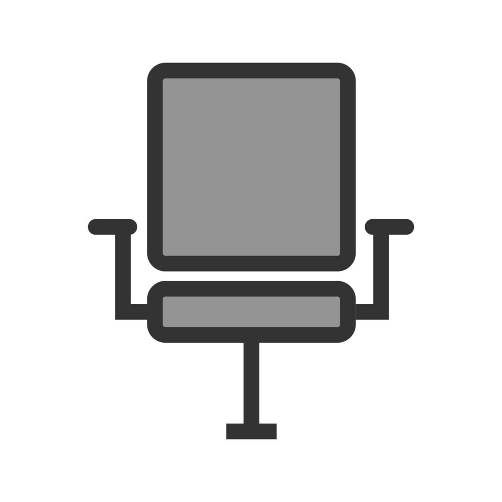 Event Seat Filled Line Icon vector