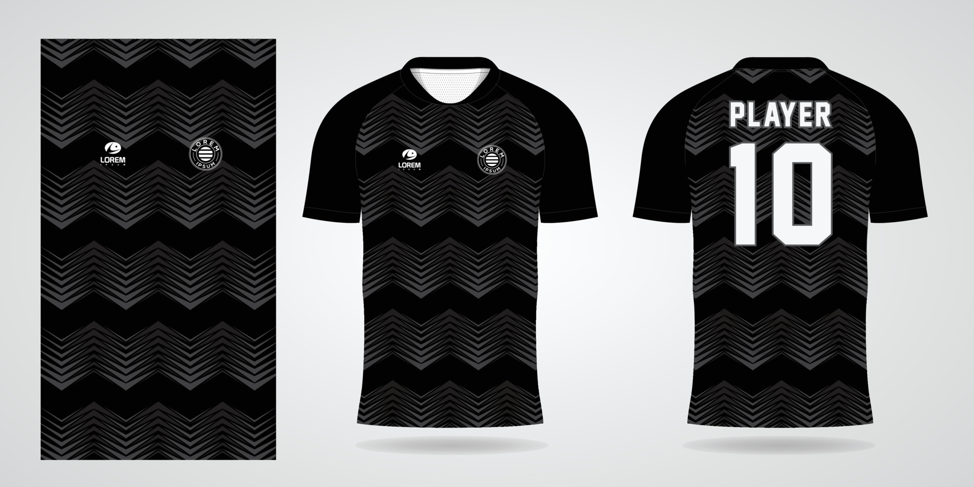 plantilla de camiseta deportiva de oro blanco negro para uniformes de  equipo y diseño de camiseta de fútbol 2436510 Vector en Vecteezy