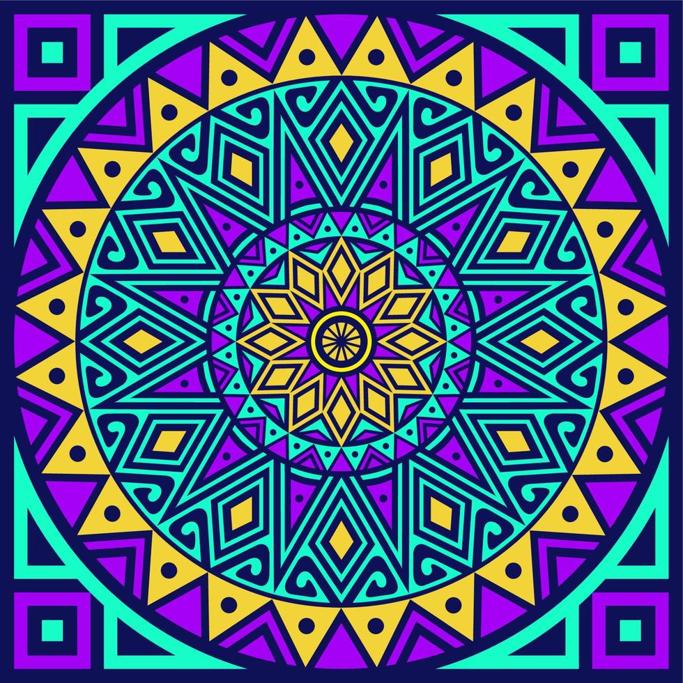 Colorful geometric background pattern vector