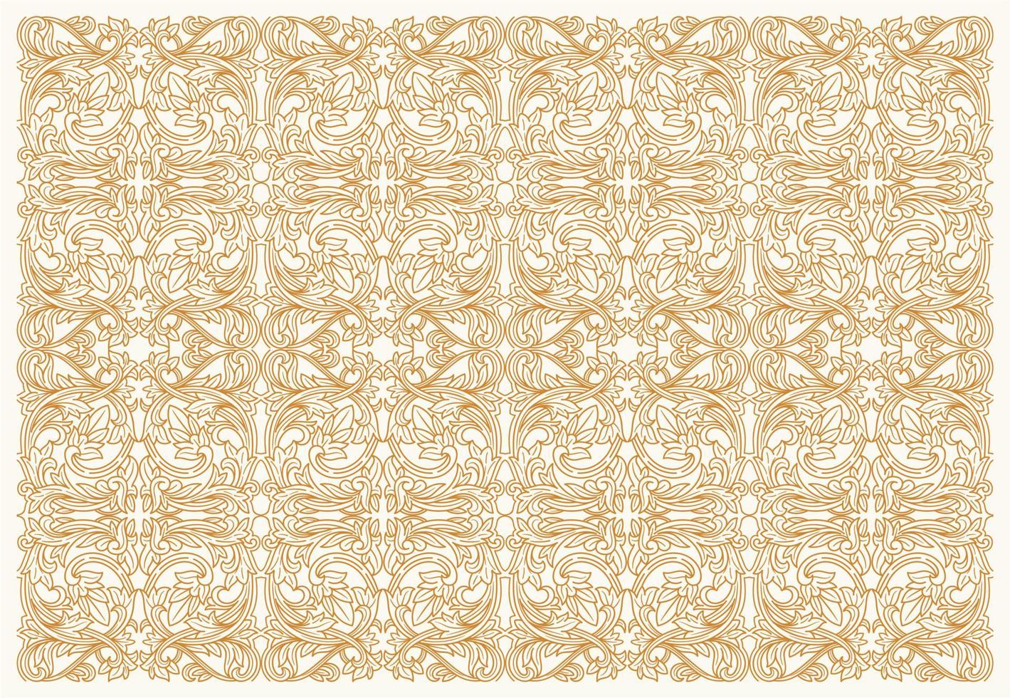Floral pattern background vector