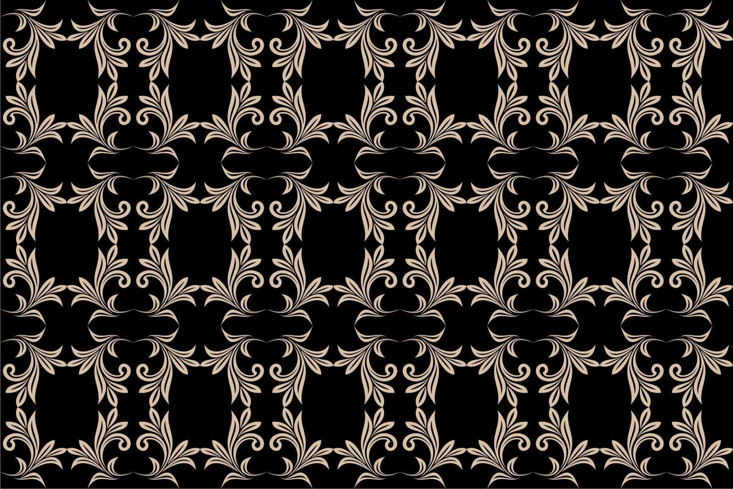 Floral pattern background vector