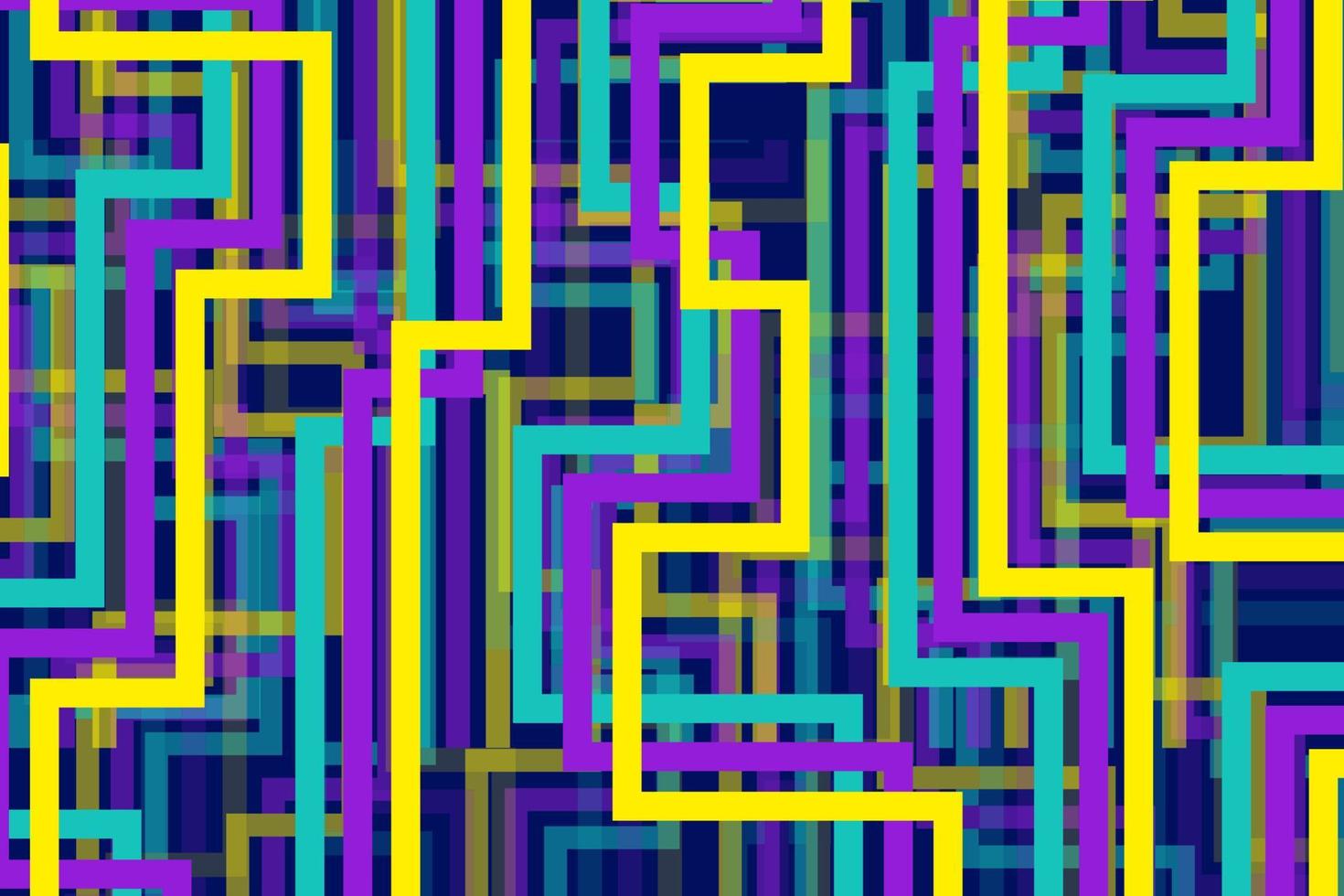 fondo abstracto con forro colorido. líneas angulares en colores amarillo, azul y verde. vector