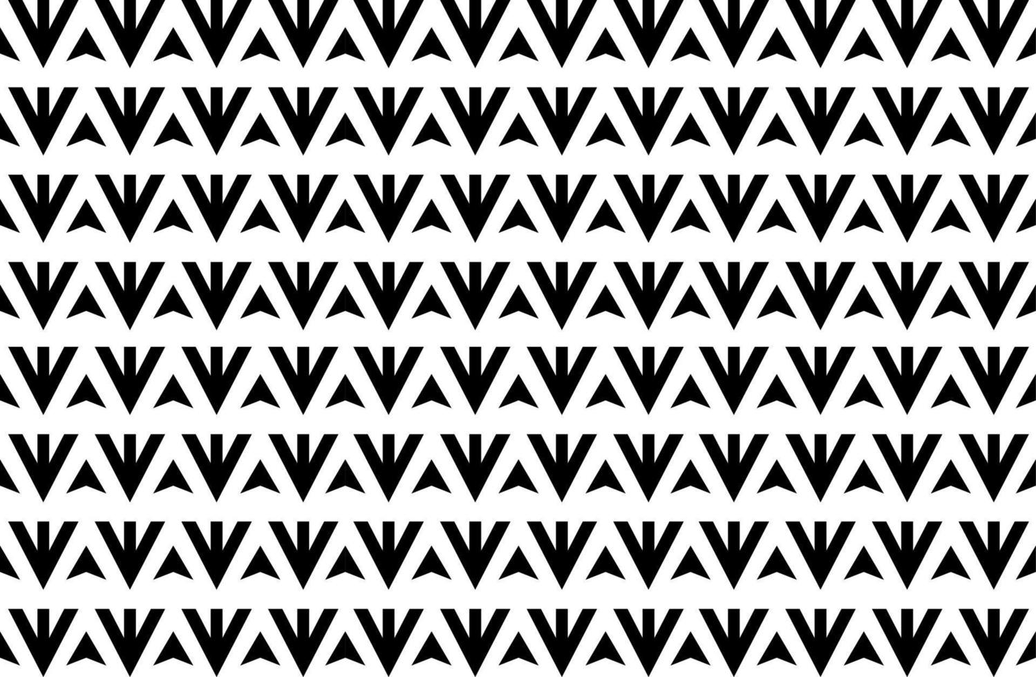 Abstract black and white pattern. Monochrome seamless geometric pattern. Repeating shapes, geometric elements. vector