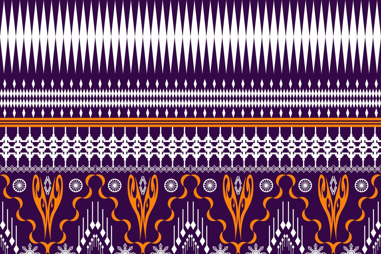 Beautiful embroidery.geometric ethnic oriental pattern traditional.Aztec style,abstract,vector,illustration.design for texture,fabric,clothing,wrapping,fashion,carpet,print. vector
