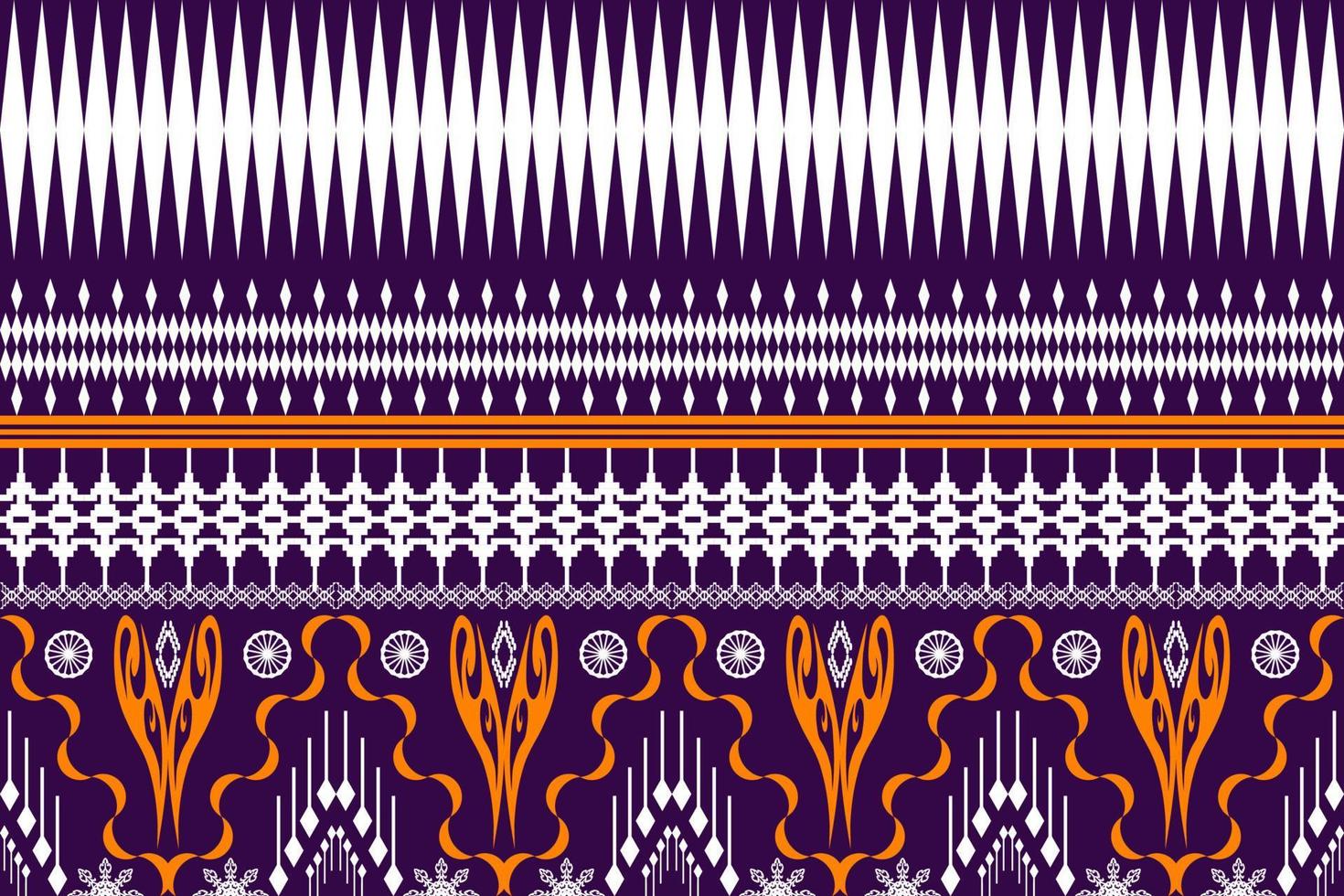 Beautiful embroidery.geometric ethnic oriental pattern traditional.Aztec style,abstract,vector,illustration.design for texture,fabric,clothing,wrapping,fashion,carpet,print. vector