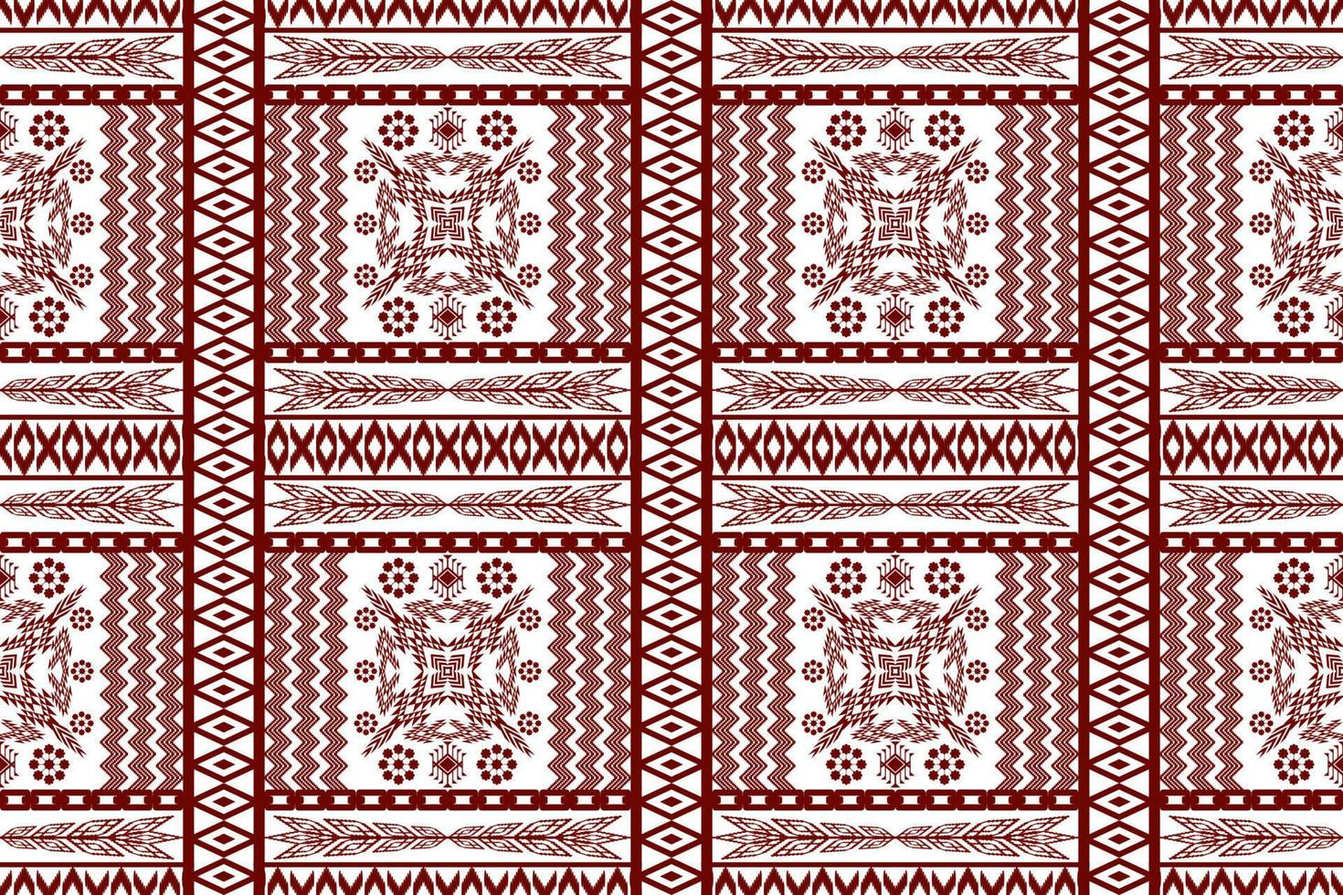 Beautiful embroidery.geometric ethnic oriental pattern traditional.Aztec style,abstract,vector,illustration.design for texture,fabric,clothing,wrapping,fashion,carpet,print. vector
