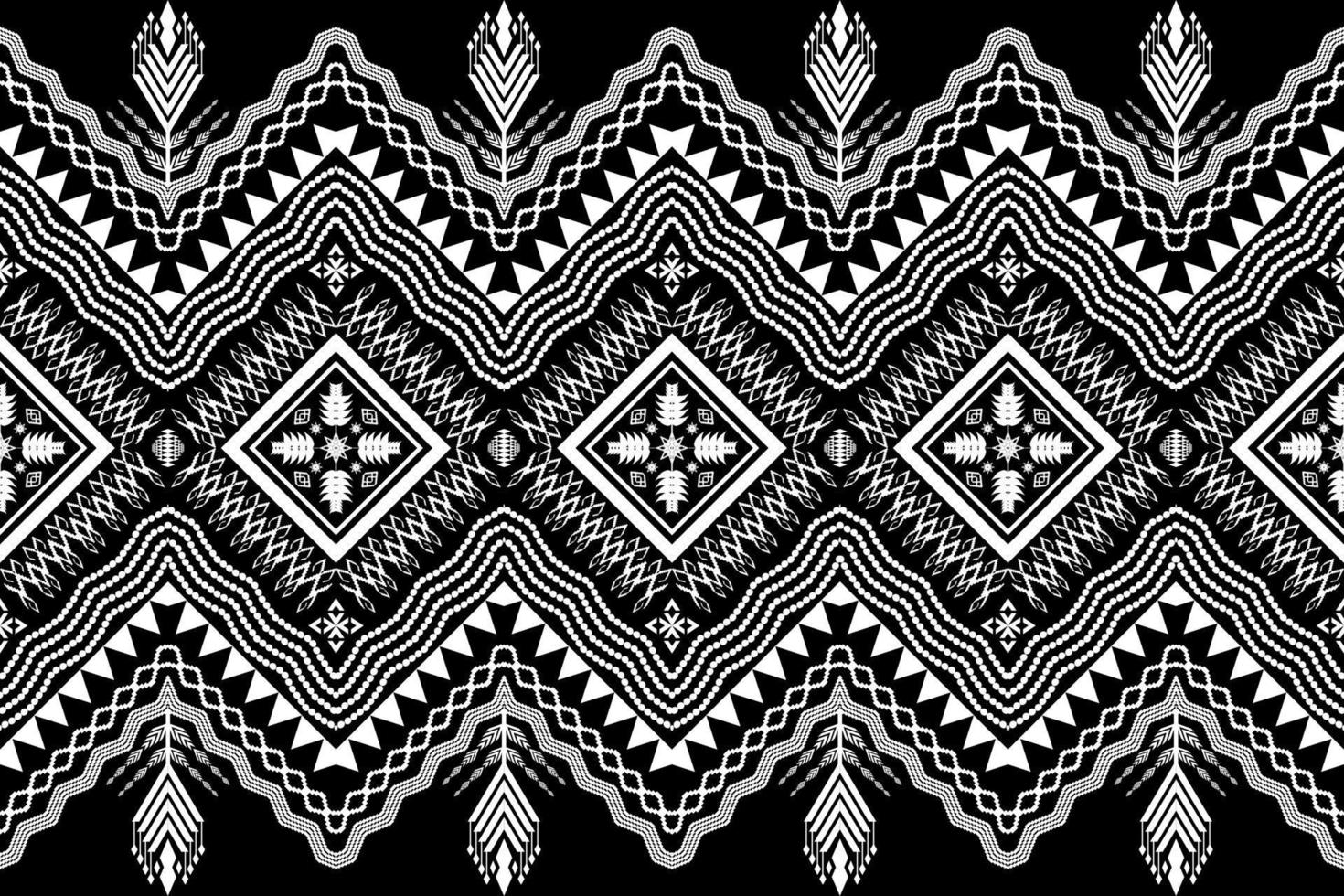 Beautiful embroidery.geometric ethnic oriental pattern traditional.Aztec style,abstract,vector,illustration.design for texture,fabric,clothing,wrapping,fashion,carpet,print. vector