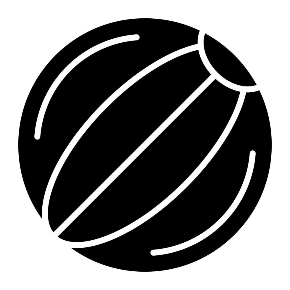 Ball Glyph Icon vector