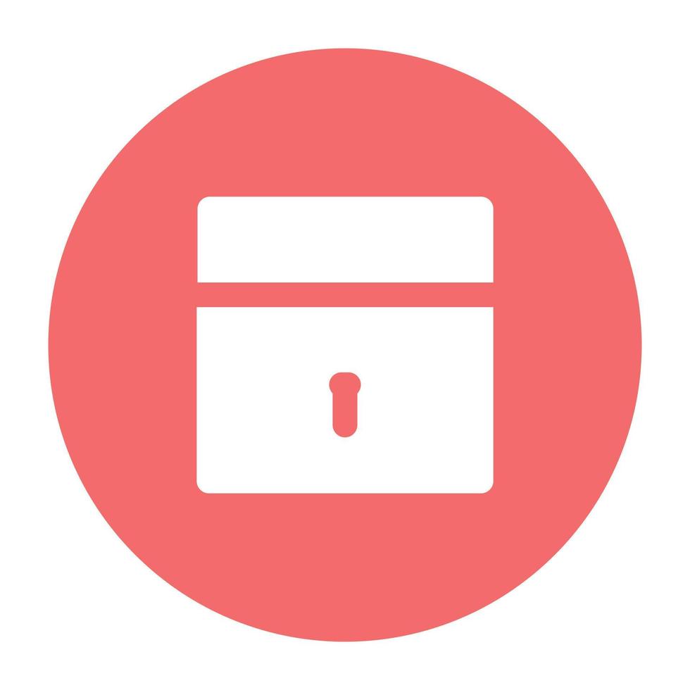 Trendy Box Lock 8650490 Vector Art at Vecteezy