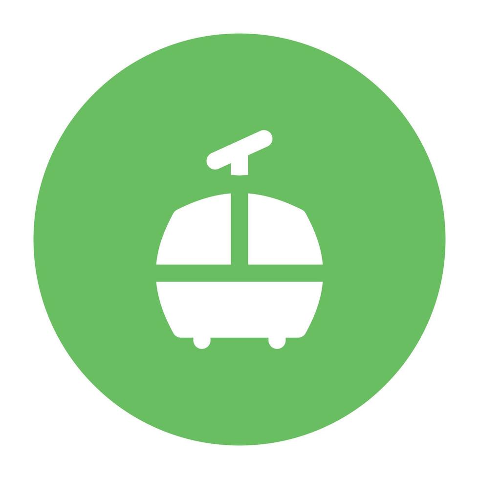 Trendy Chairlift  Concepts vector