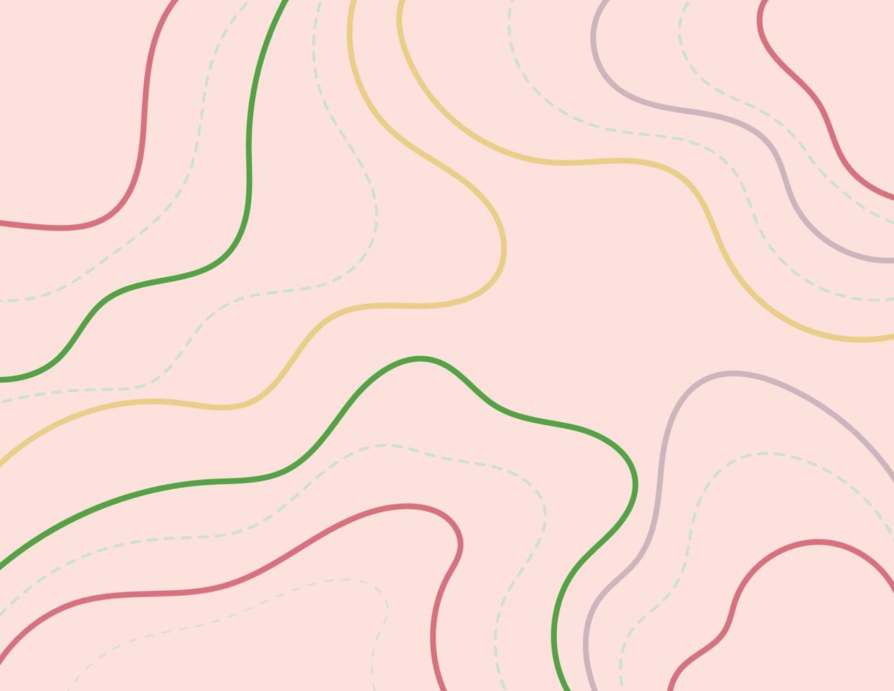 modern abstract background with lines, waves and shapes vector