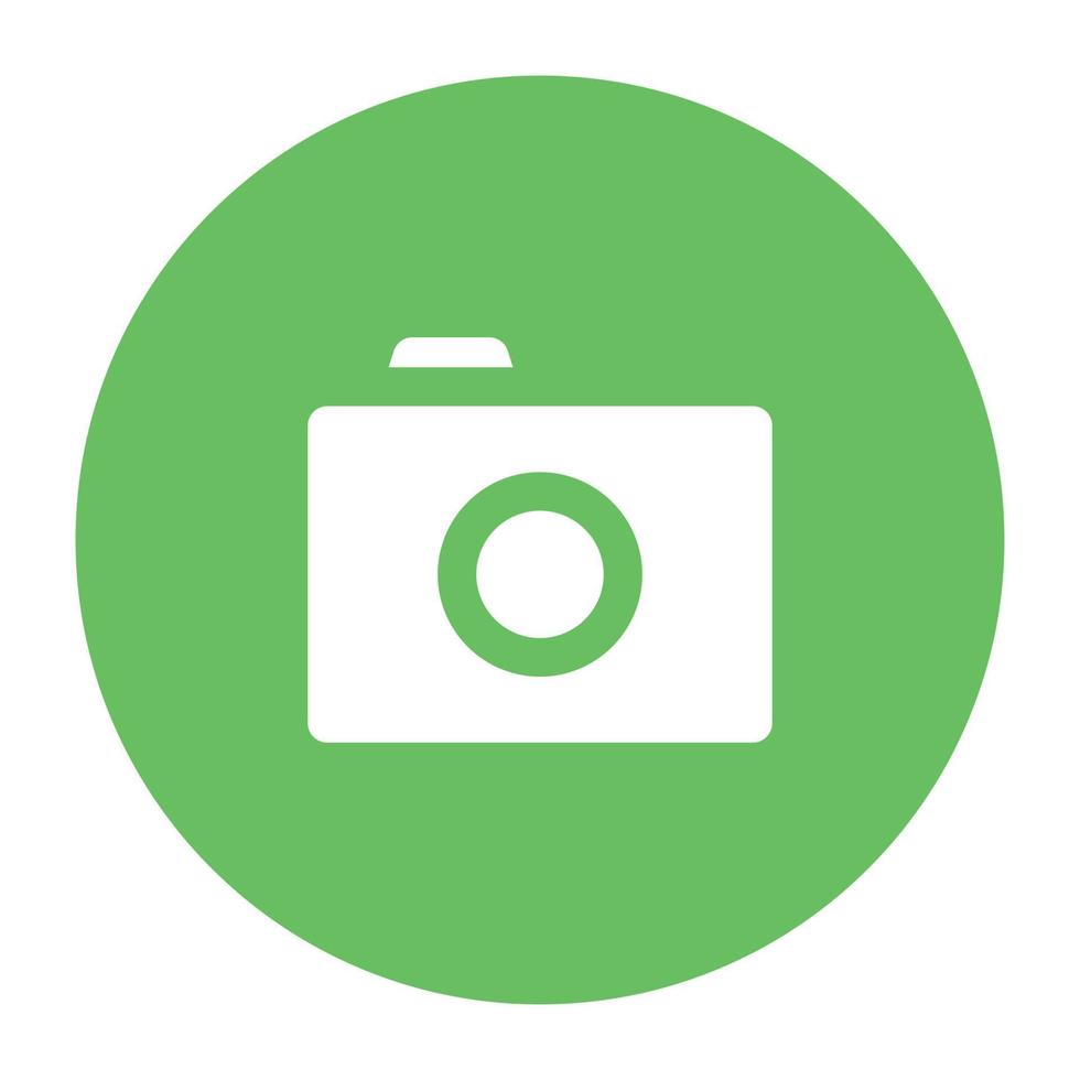 Trendy Camera Concepts vector