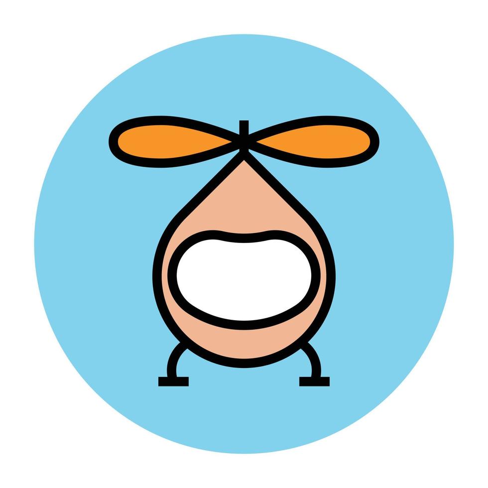 Trendy Helicopter Concepts vector