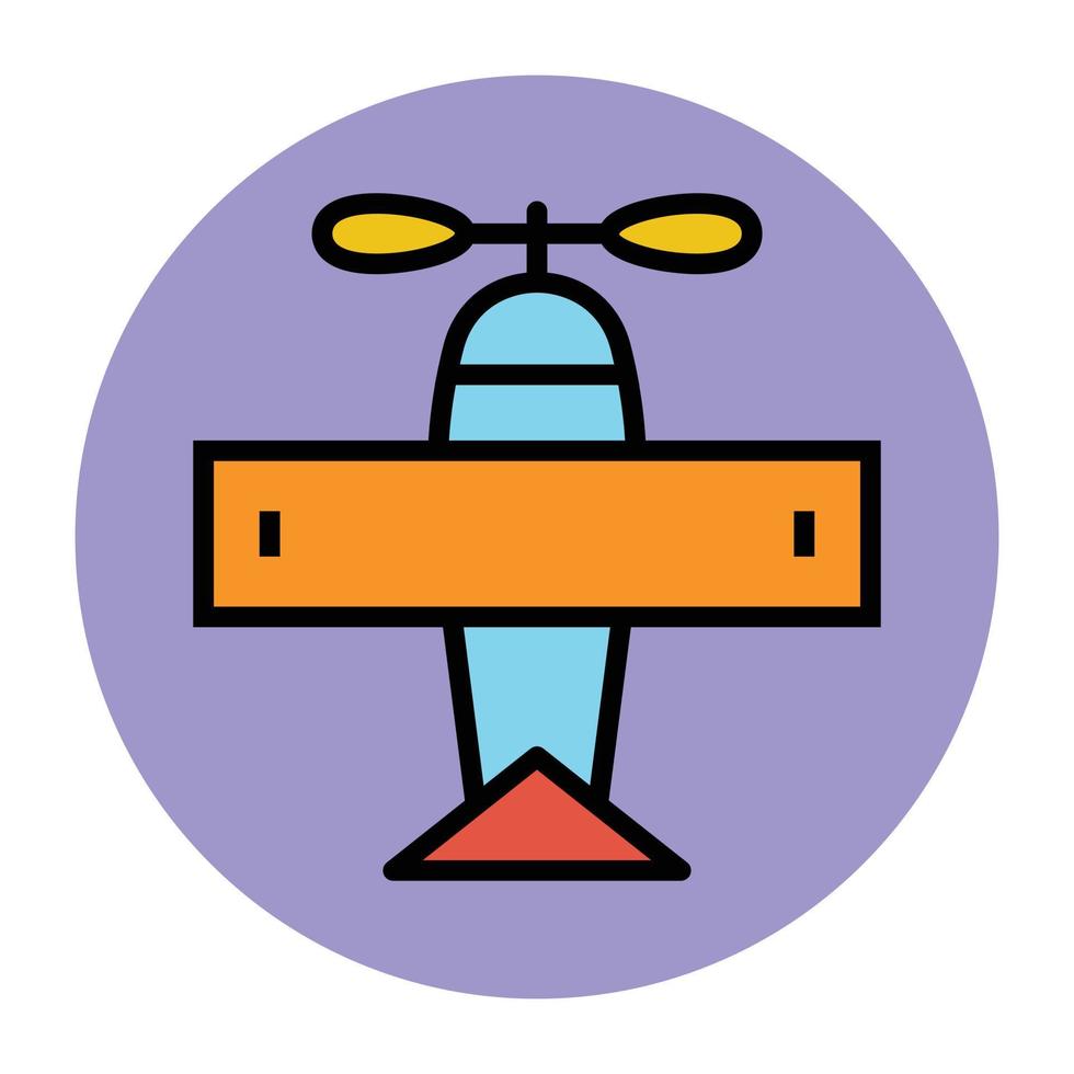 Trendy Helicopter Concepts vector