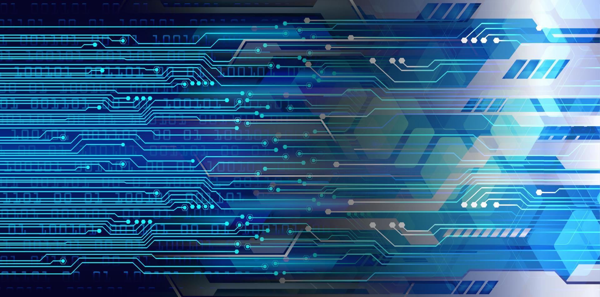 cyber circuit future technology concept background vector