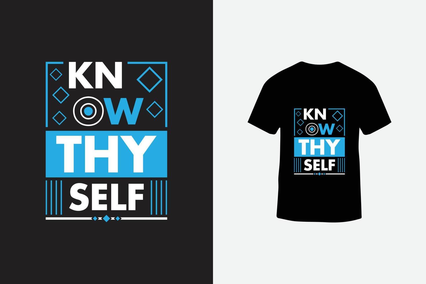 Creative typography t shirt design with motivational quotes vector