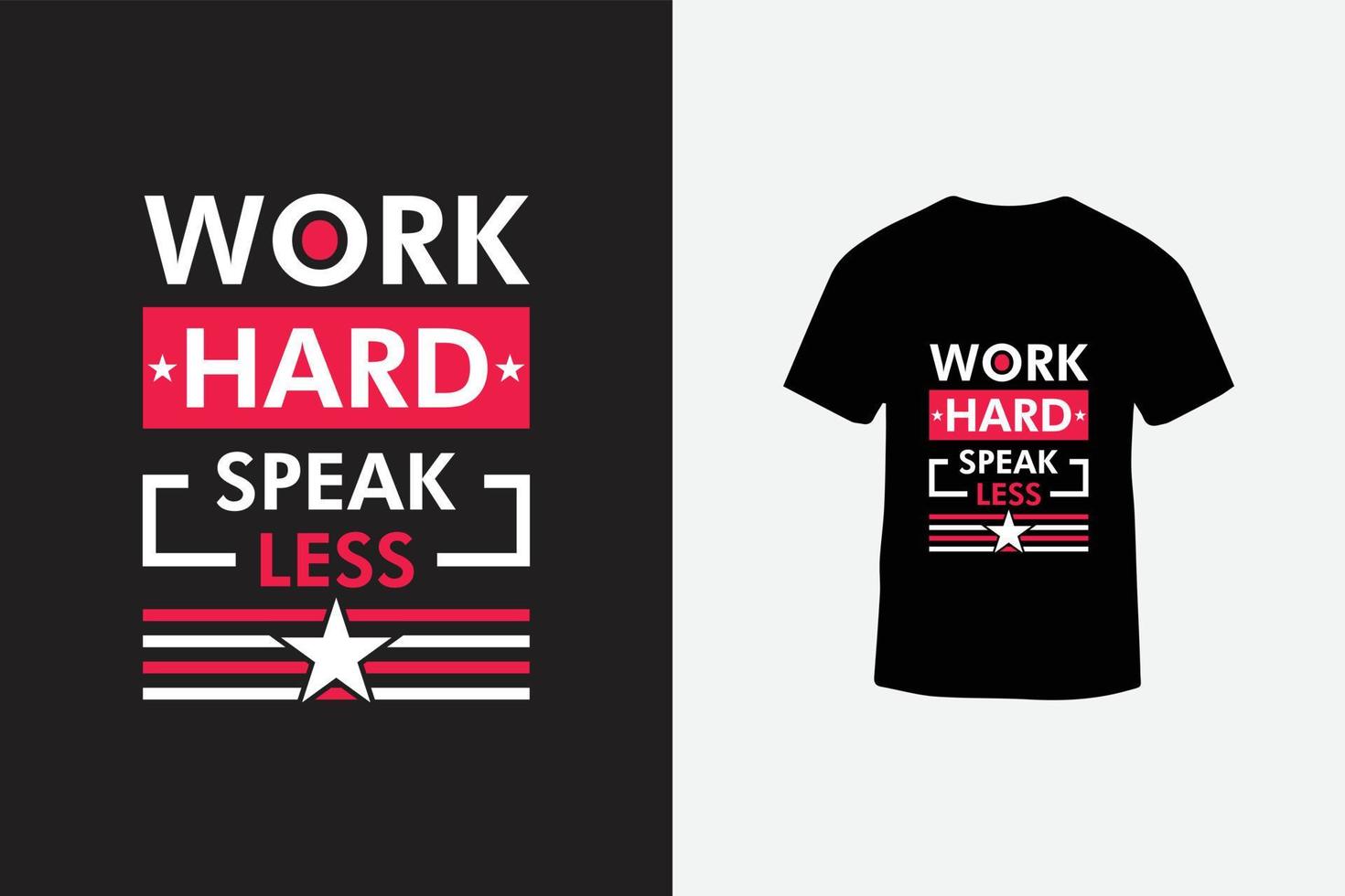 Creative typography t shirt design with motivational quotes vector