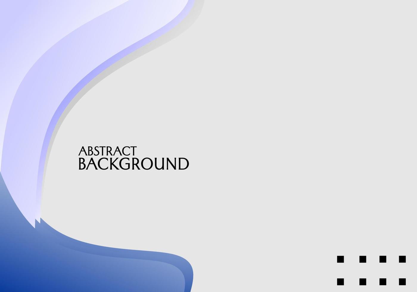 blue abstract background design with curved pattern gradient elements. used for banner, poster design vector