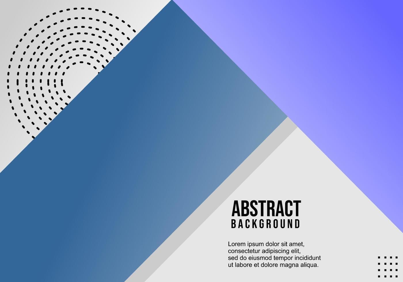 diseño de portada azul. fondo abstracto moderno y minimalista. diseño para página de destino, sitio web, banner vector