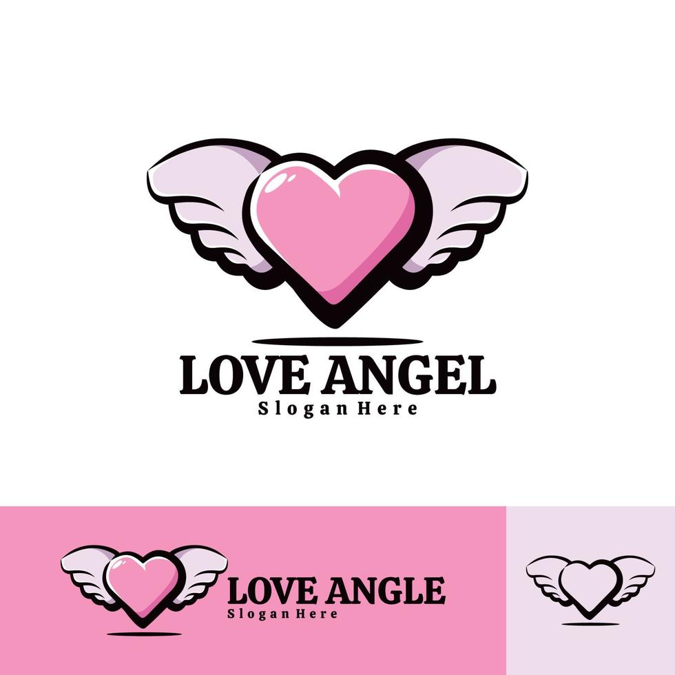 Love angel art illustration vector