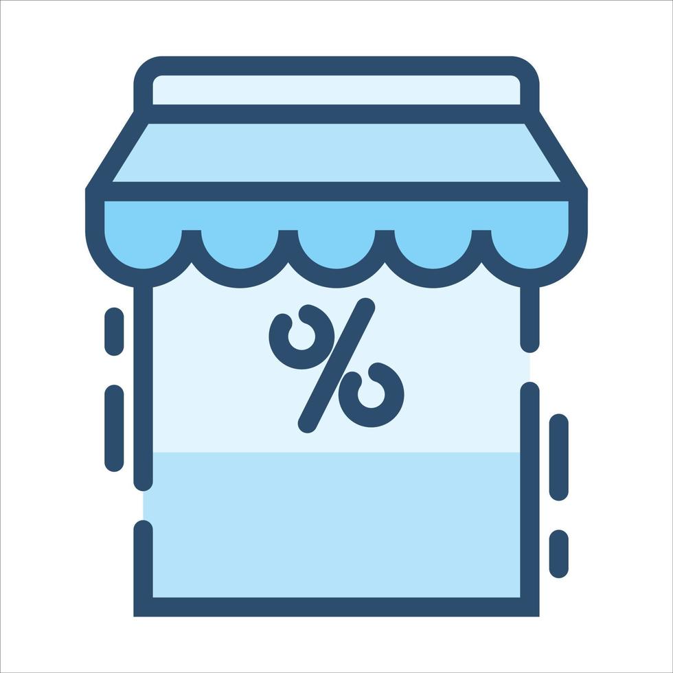 Isolated Ecommerce Theme Blue Icons EPS 10 Free Vector Graphic