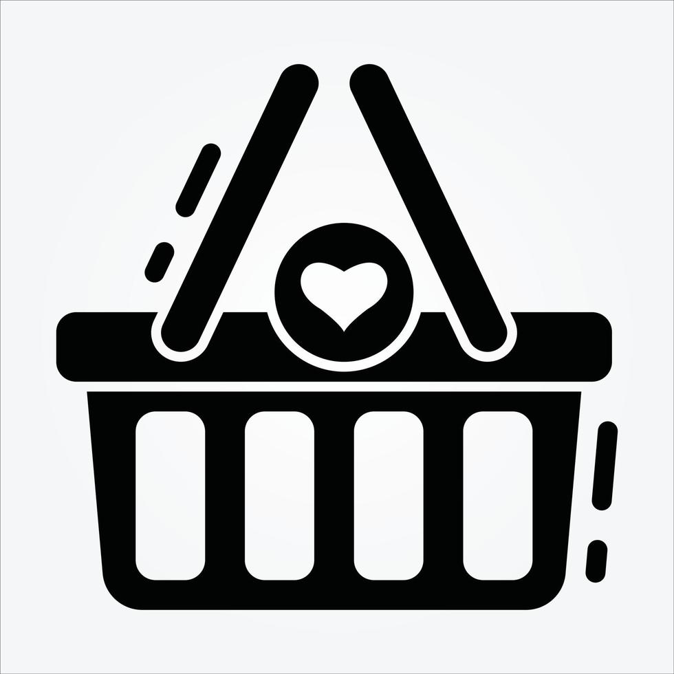 Isolated Ecommerce Theme Glyph Icons EPS 10 Free Vector Graphic