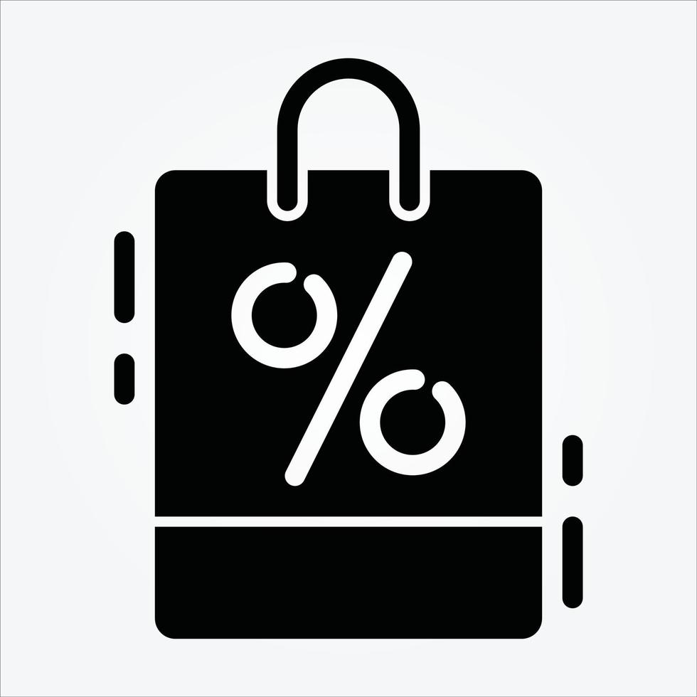 Isolated Ecommerce Theme Glyph Icons EPS 10 Free Vector Graphic