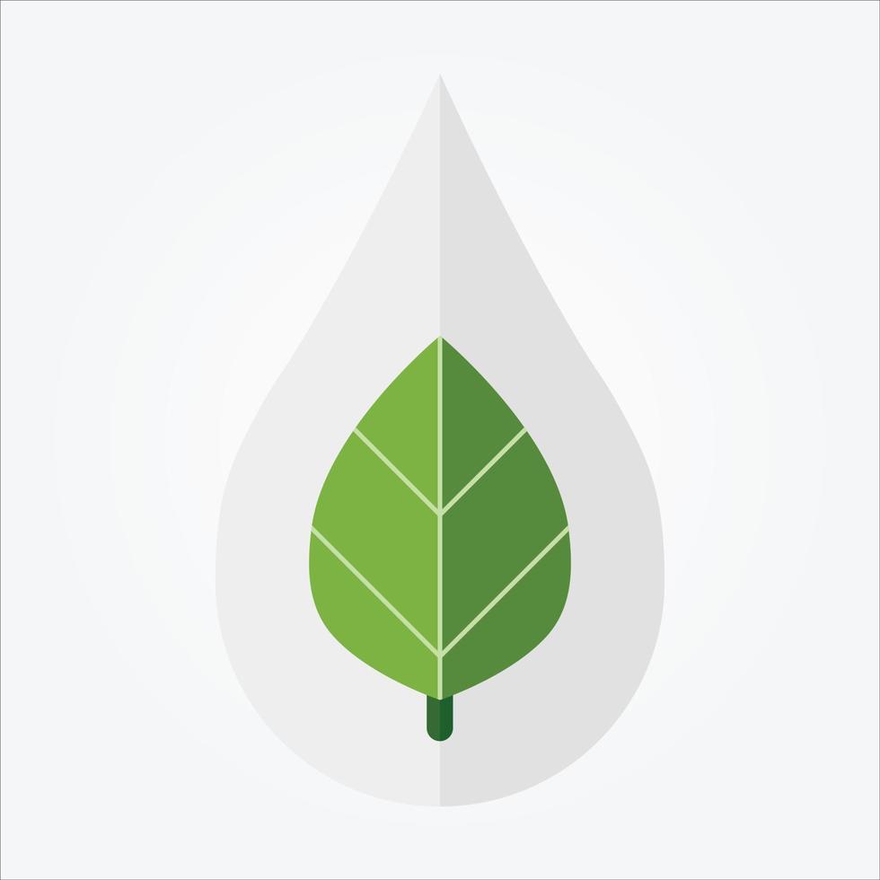 Isolated Water Drop EPS 10 Vector Graphic